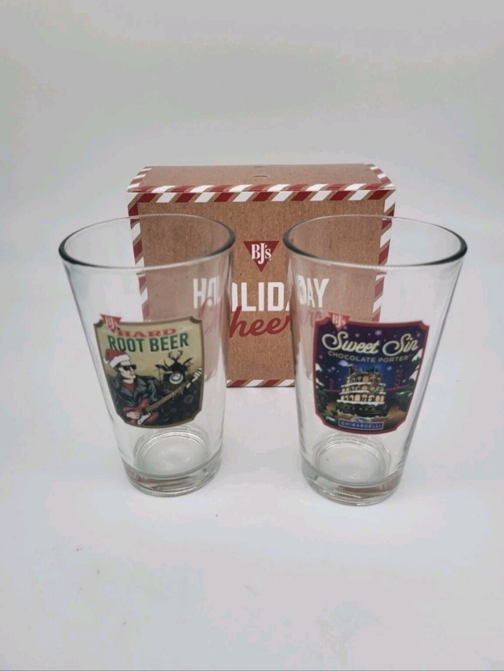 Brewhouse Pint Glass Set IPA Beer Collectibles NEW